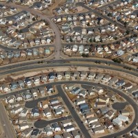 The increase of suburban/urbanization