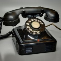 A phone ringing