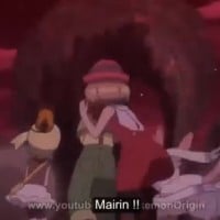 When she stood at the end of the road, directly in the path of the rampaging Megalith in order to 'protect' Bonnie and Mairin. (XYZ Ep. 43)