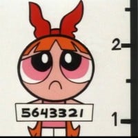In the episode A Very Special Blossom where Blossom got arrested for stealing something the Professor forced her to steal