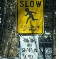 Slow Children at Play. Hunting with Shotgun Only