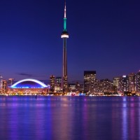 The CN Tower is 553 m (1,815 ft) high (equivalent of a 147 story building) and is the tallest freestanding structure in the Western Hemisphere. This Tower can be seen from 60 km (37 mi)