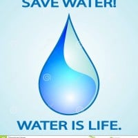 By saving water