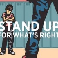 By standing up for people