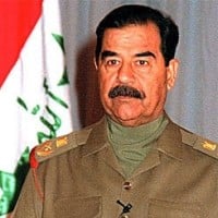 Three whom God should not have created: Persians, Jews, and Flies - Saddam Hussein