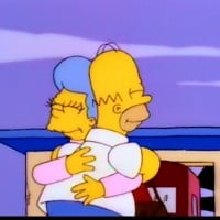 Homer Says Goodbye to his Mother in 