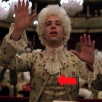 Amadeus - Many outfits have zippers that were invented about 120 years after Mozart's death