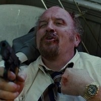 American Hustle - Louis C.K. wears a gold Rolex watch introduced in 2010 (not available in the 70s)