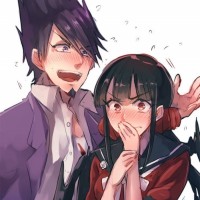 Maki Harukawa and Kaito Momota (DanganronpaV3: Killing Harmony)