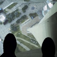 The Glass Floor at 342 m (1,122 ft) is a great amusement for thrill-seekers but many people experience acrophobia when standing on it and looking down at the ground below
