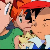 Misty getting jealous when Melody kissed Ash in The Power of One