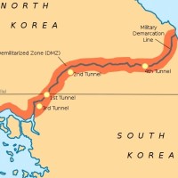 North Korea - South Korea (Korean Demilitarized Zone)