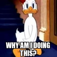 Donald Duck never wears pants but is suddenly naked when shirtless