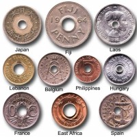 Coins with a Hole